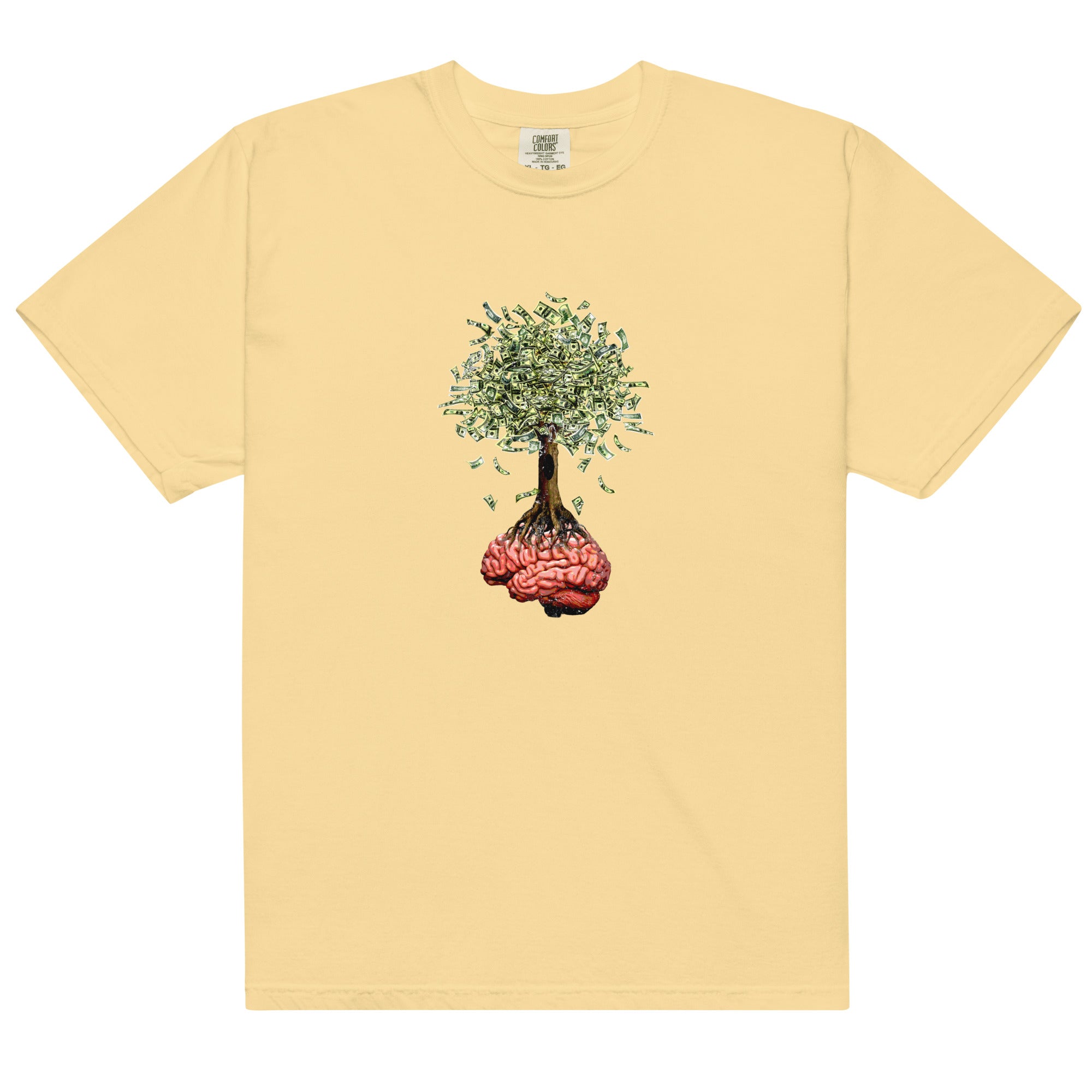 Unisex garment-dyed heavyweight t-shirt