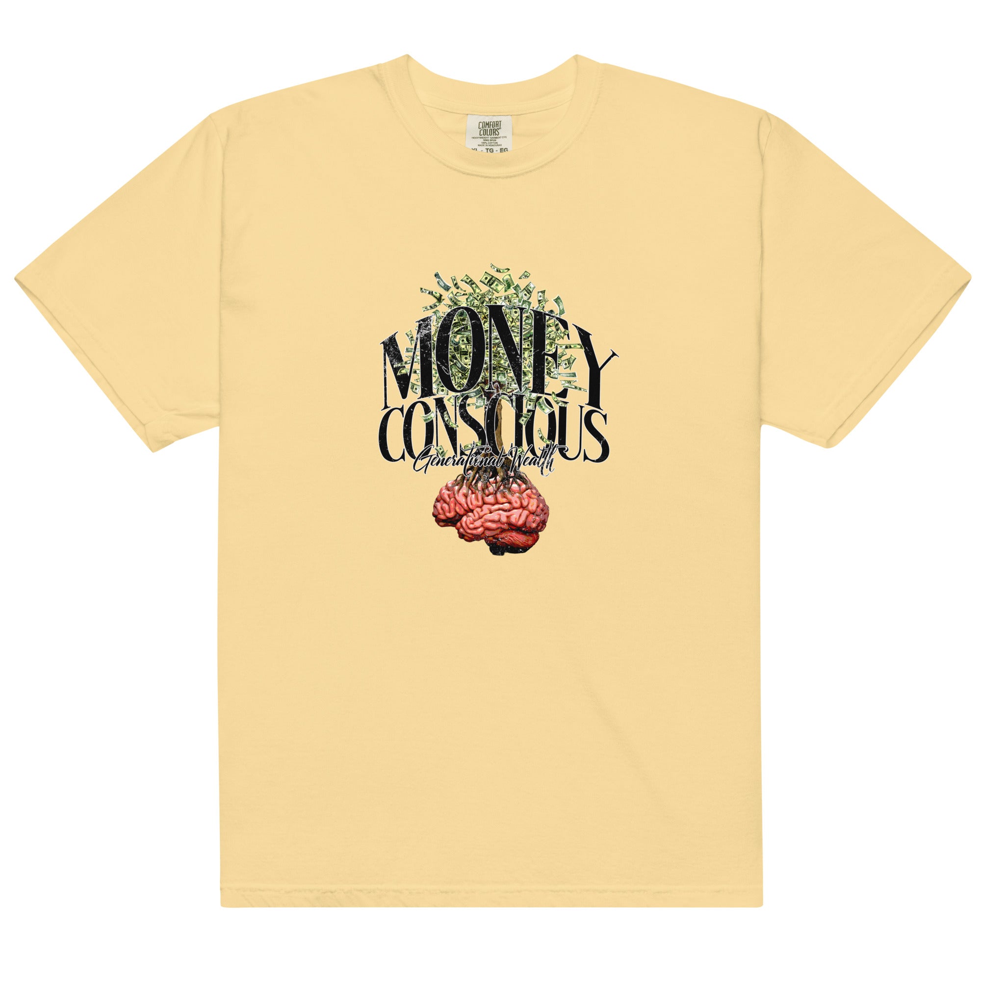 Unisex garment-dyed heavyweight t-shirt