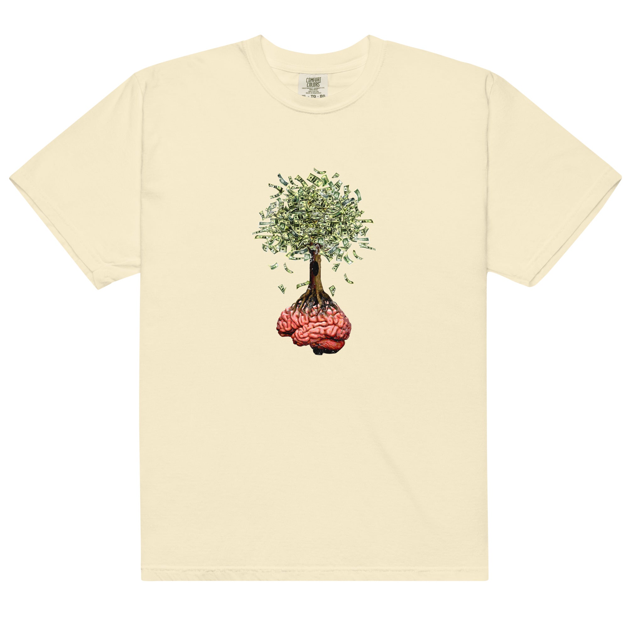 Unisex garment-dyed heavyweight t-shirt