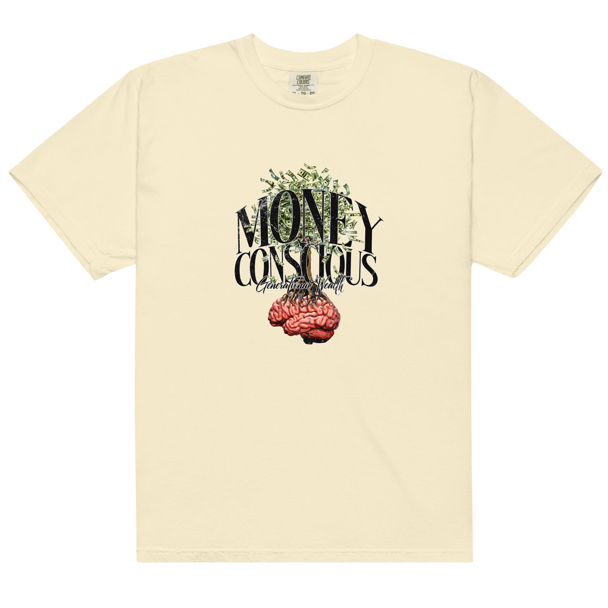 Unisex garment-dyed heavyweight t-shirt