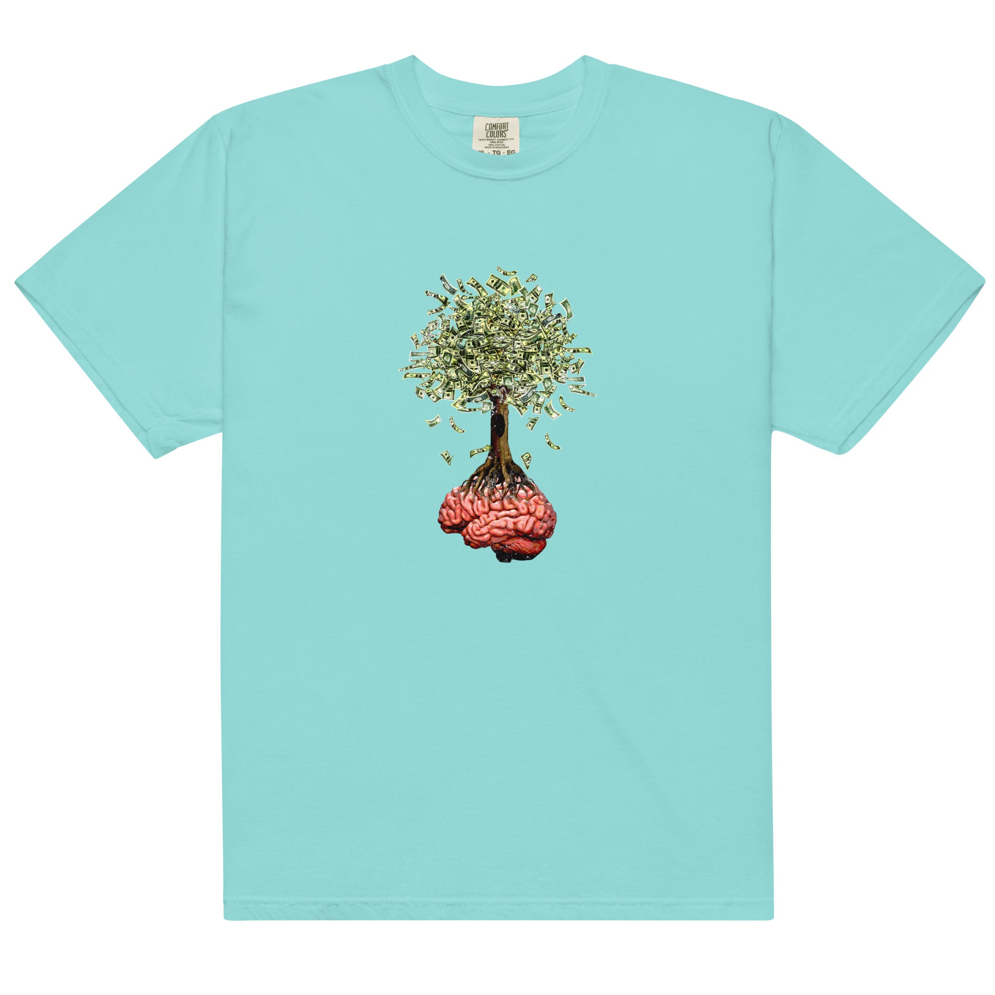 Unisex garment-dyed heavyweight t-shirt