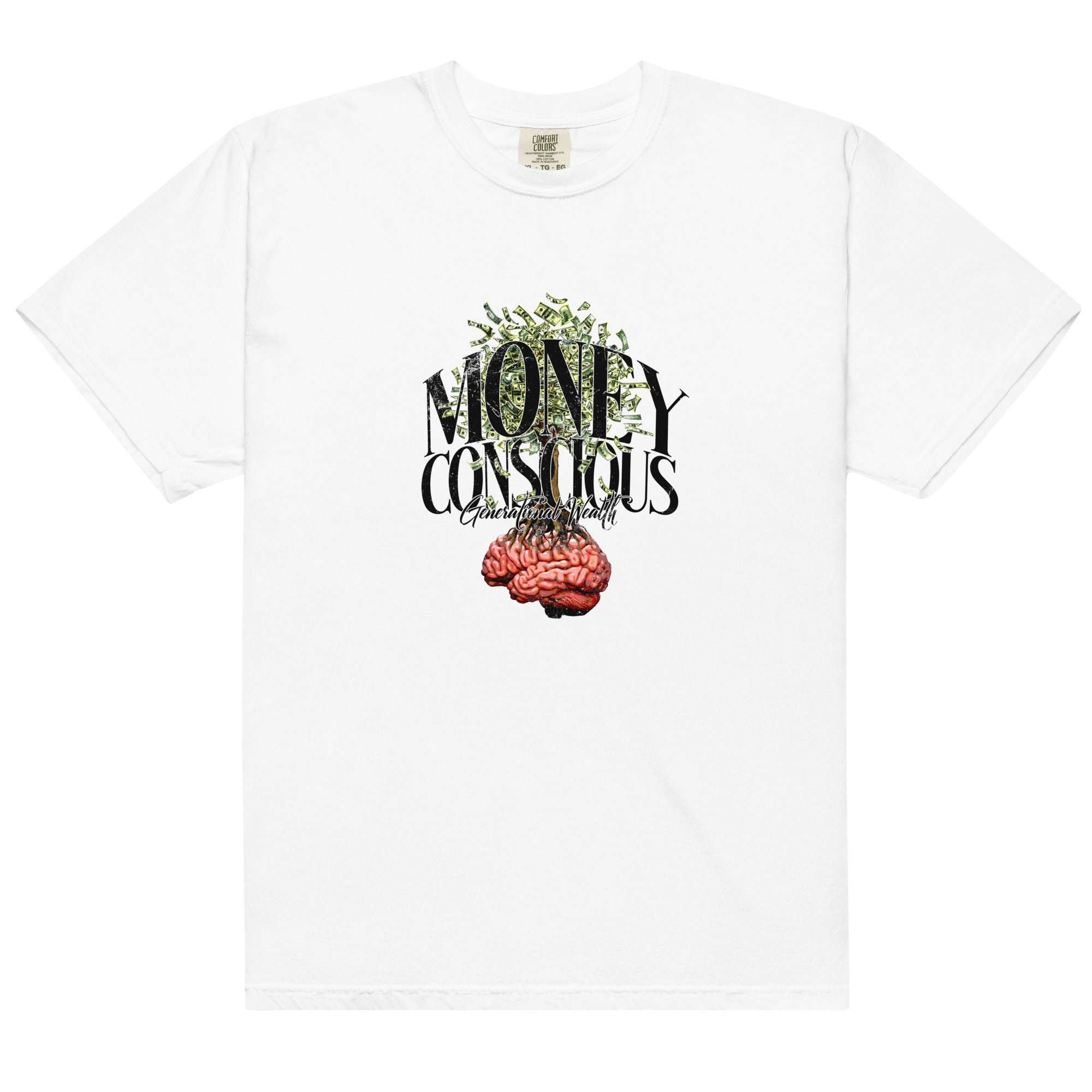 Unisex garment-dyed heavyweight t-shirt