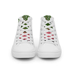 Men’s high top canvas shoes