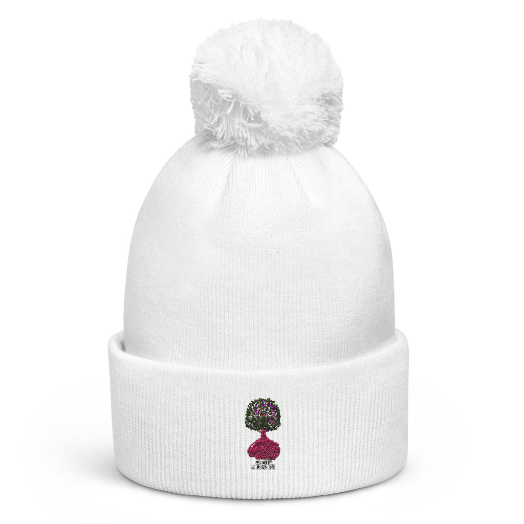 Pom pom beanie