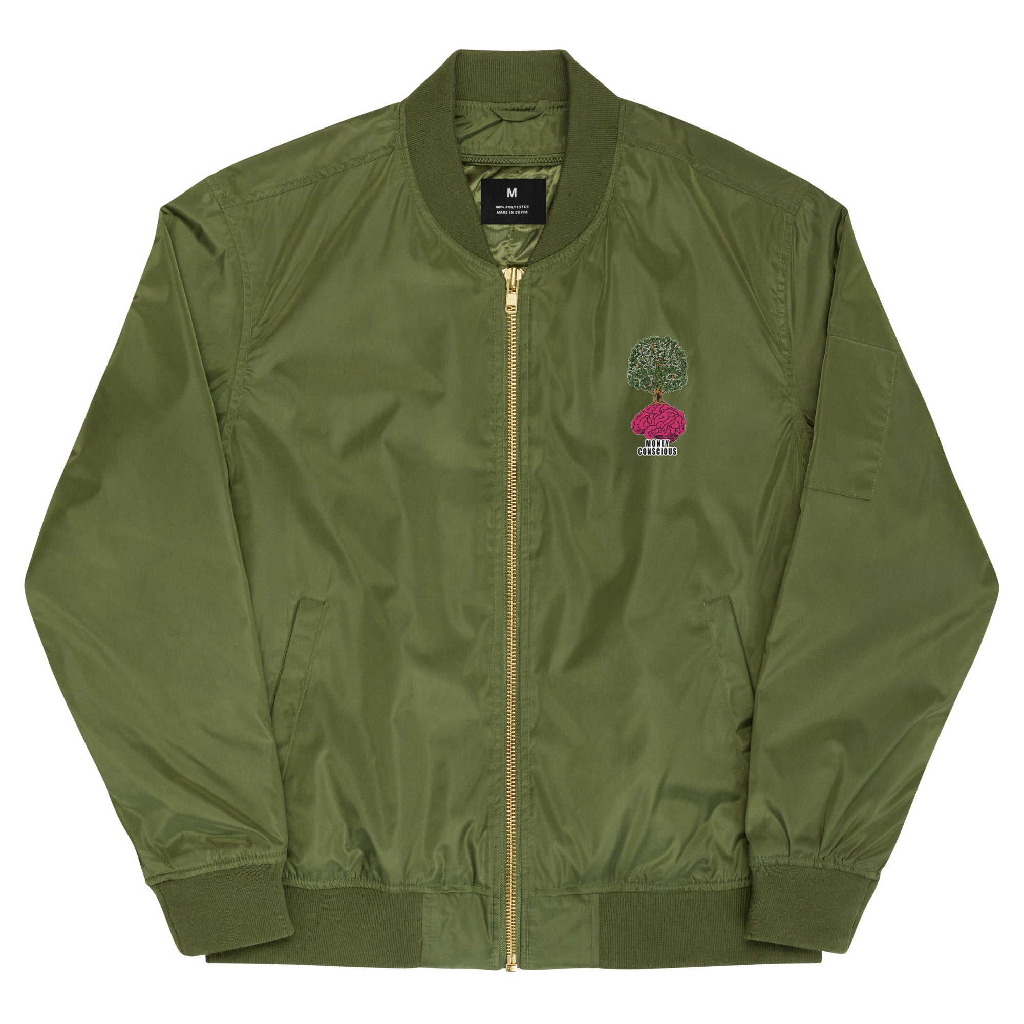 Premium recycled bomber jacket