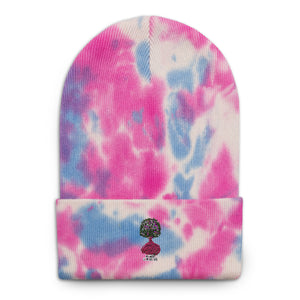 Tie-dye beanie