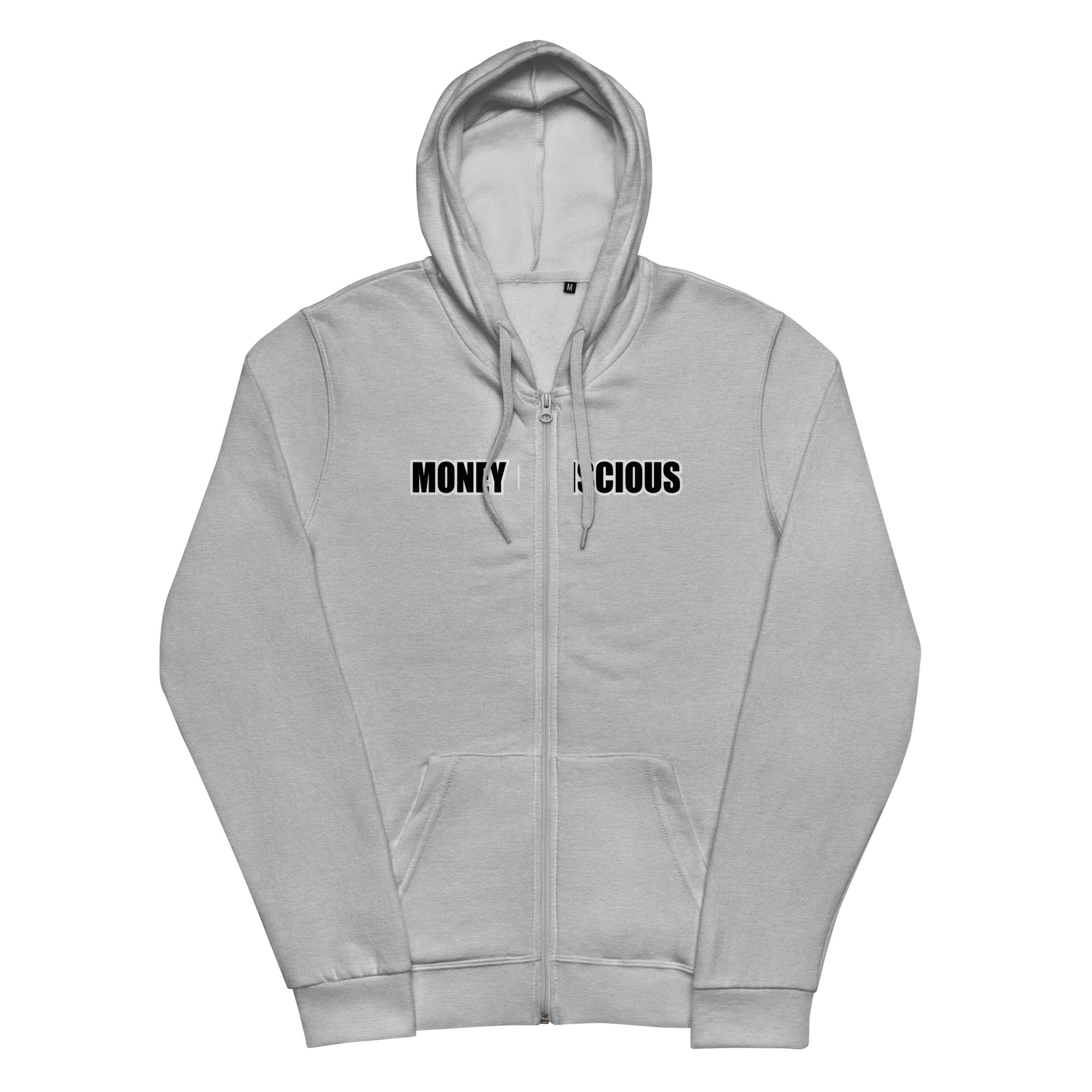 Unisex basic zip hoodie