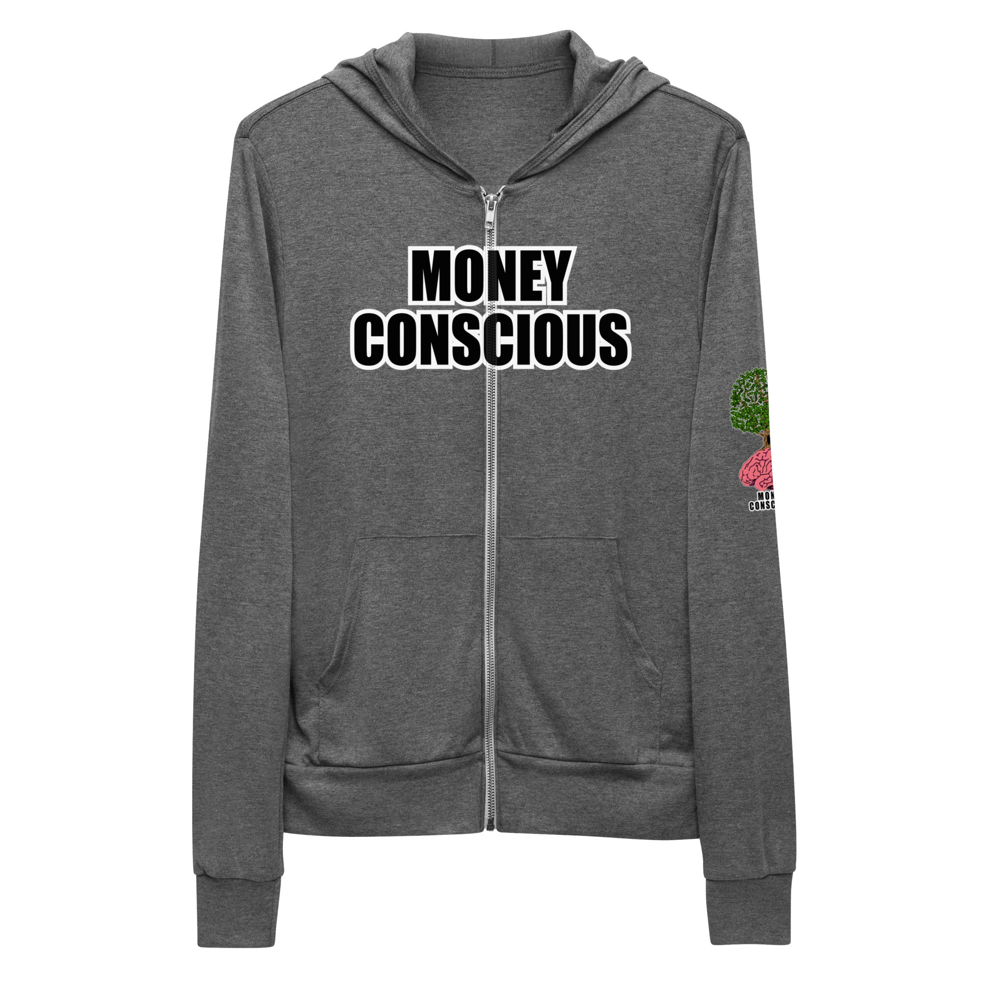 Unisex zip hoodie